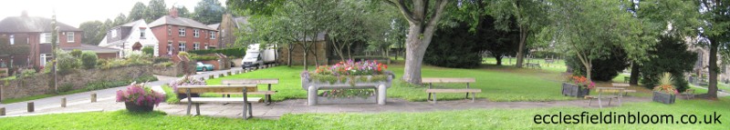 Looking from The Green to St. Mary's Church Yard, Ecclesfield
