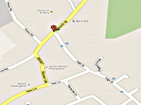 Map of in-blooom area