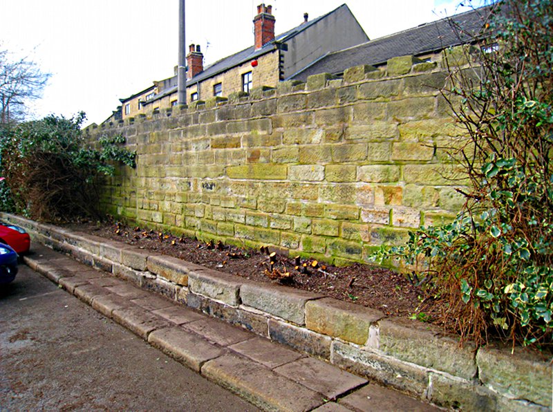 Border facing the Ecclesfield Business Centre